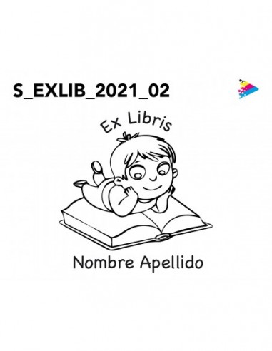 Sello Exlibris mod 21-002