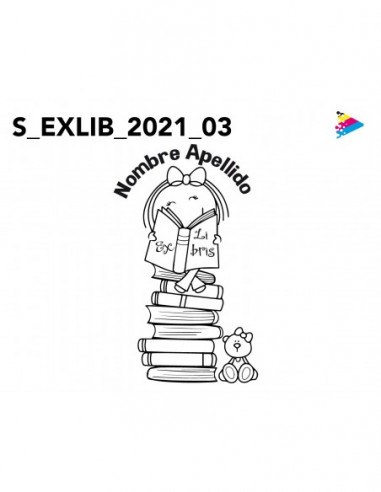 Sello Exlibris mod 21-003