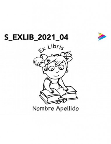 Sello Exlibris mod 21-004