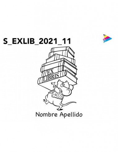 Sello Exlibris mod 21-011