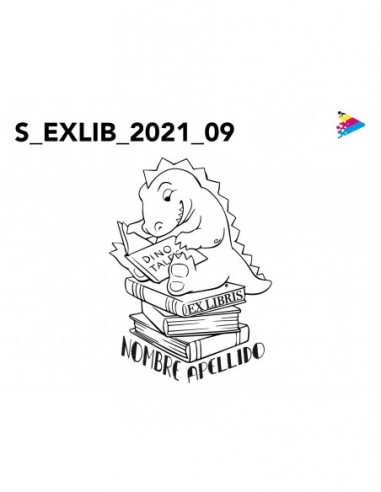 Sello Exlibris mod 21-009