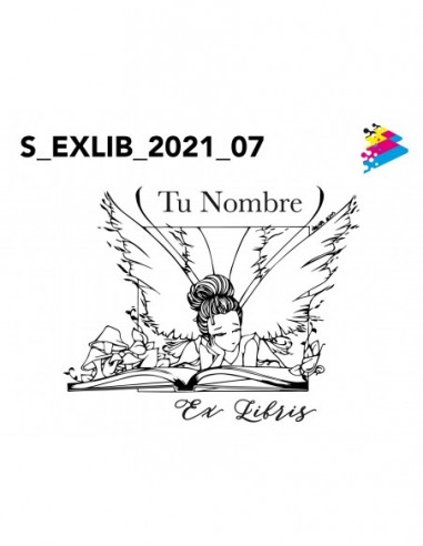 Sello Exlibris mod 21-007