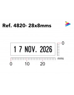 Trodat Printy 4810 Fechador automático 4mm 2
