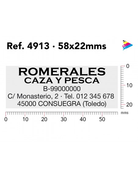 Trodat printy 4911. Marcaje. ArteSello
