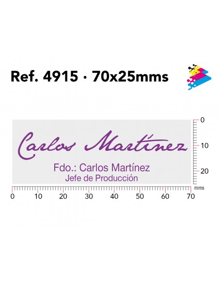 Trodat printy 4915. Marcaje. ArteSello