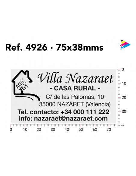 Trodat printy 4915. Marcaje. ArteSello