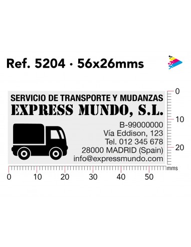 Trodat professional 5203. Marcaje. ArteSello