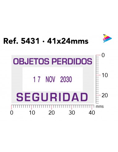 Fechador Trodat professional 5431. Marcaje. ArteSello