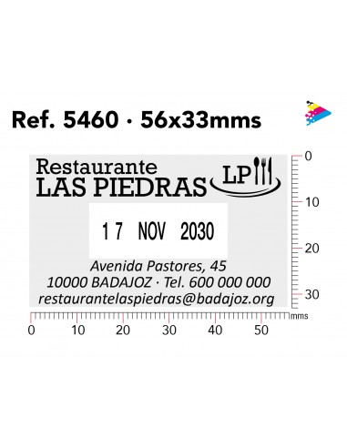Fechador Trodat professional 5460. Marcaje. ArteSello