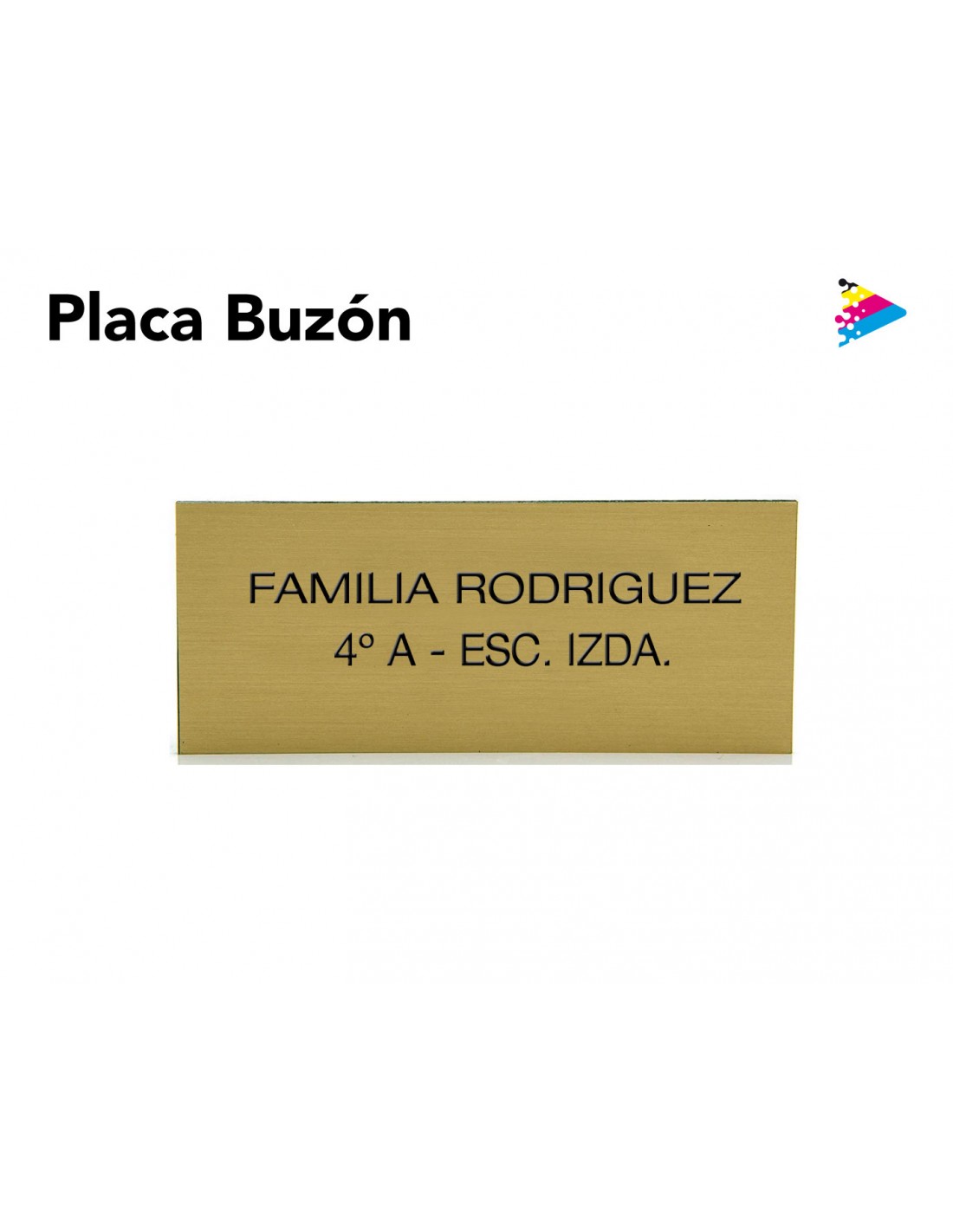 Placas de buzón