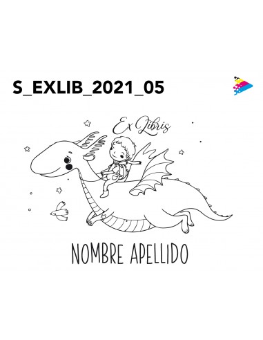 Sello Exlibris mod 21-005