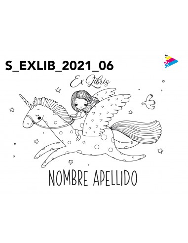 Sello Exlibris mod 21-006