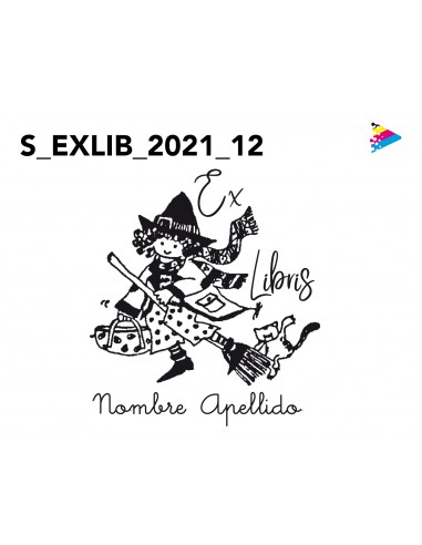 Sello Exlibris mod 21-012