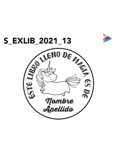 Sello Exlibris mod 21-013
