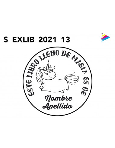 Sello Exlibris mod 21-013