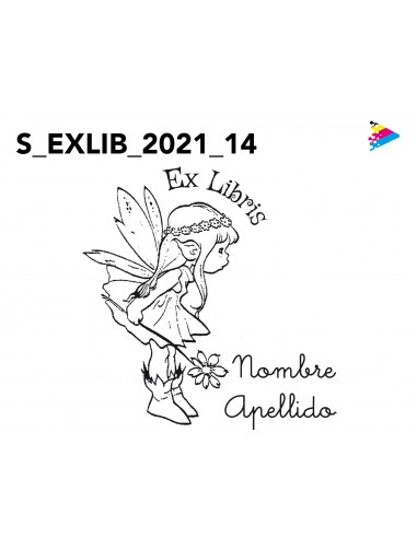 Sello Exlibris mod 21-014