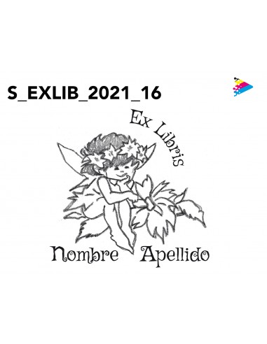 Sello Exlibris mod 21-016