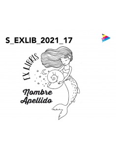 Sello Exlibris mod 21-017