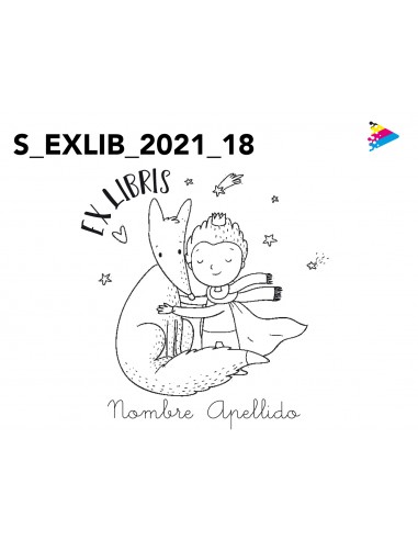 Sello Exlibris mod 21-018