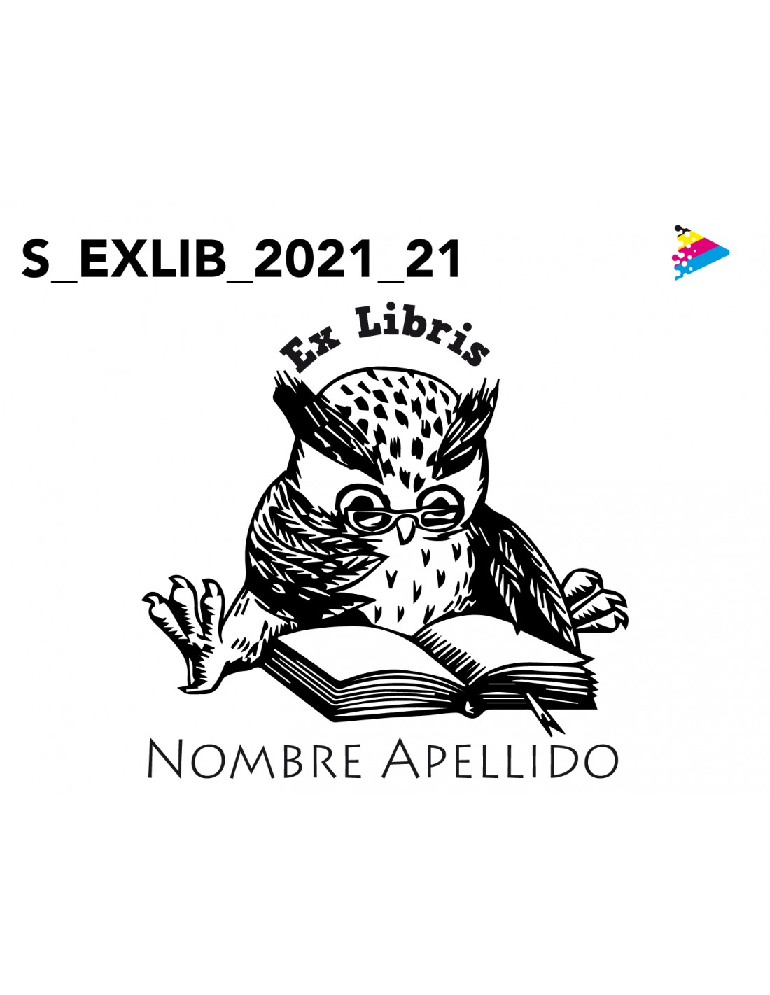 sello exlibris mod 21-021