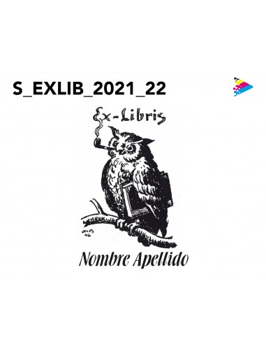 Sello Exlibris mod 21-022