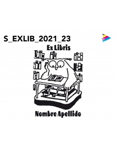 Sello Exlibris mod 21-023
