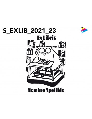 Sello Exlibris mod 21-023