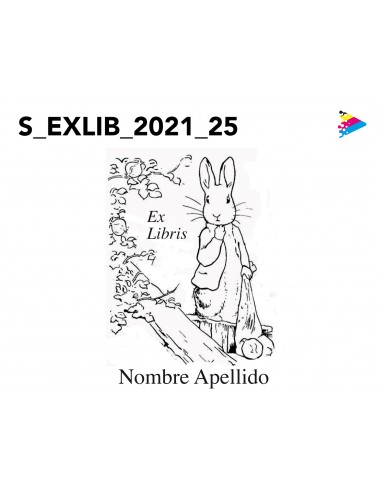 Sello Exlibris mod 21-025
