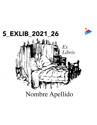 Sello Exlibris mod 21-026
