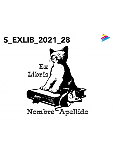 Sello Exlibris mod 21-028