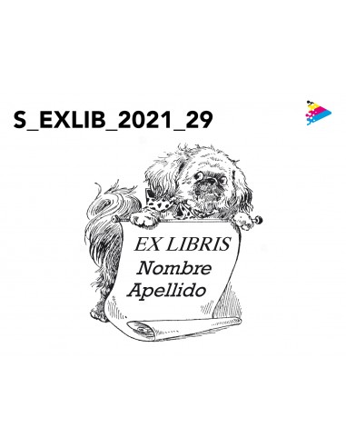 Sello Exlibris mod 21-029