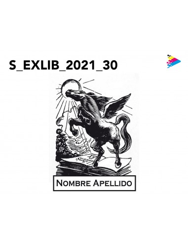 Sello Exlibris mod 21-030