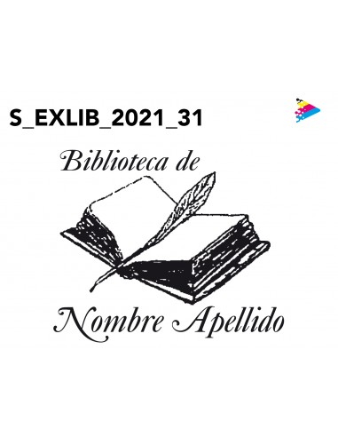 Sello Exlibris mod 21-031