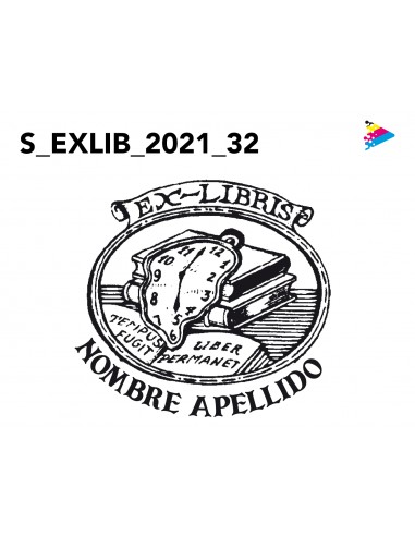 Sello Exlibris mod 21-032