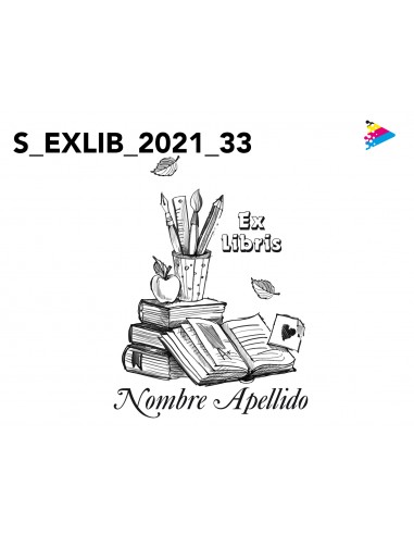 Sello Exlibris mod 21-033