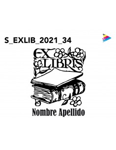 Sello Exlibris mod 21-034