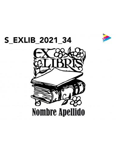 Sello Exlibris mod 21-034
