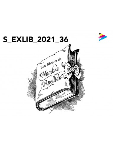 Sello Exlibris mod 21-036