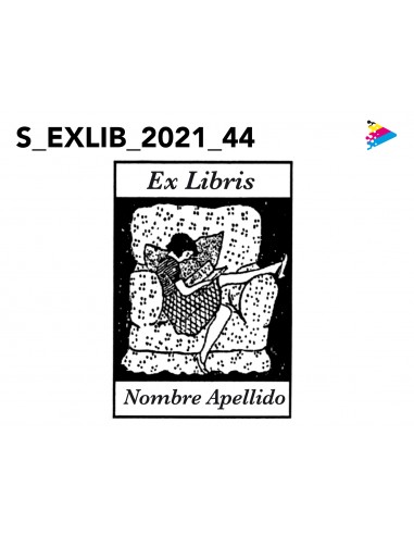 Sello Exlibris mod 21-044