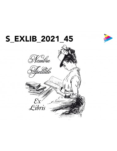 Sello Exlibris mod 21-045
