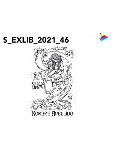 Sello Exlibris mod 21-046