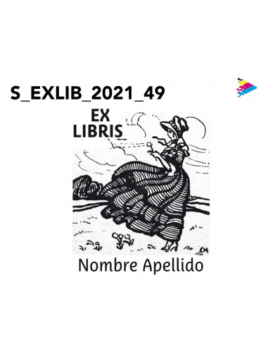 Sello Exlibris mod 21-049