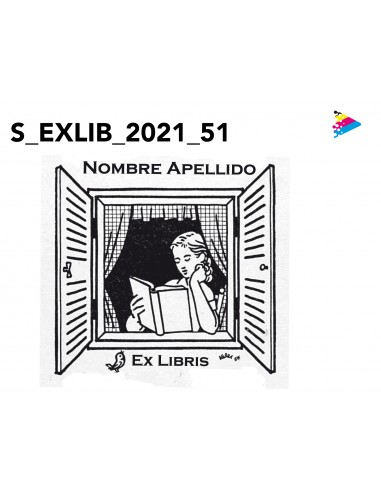 Sello Exlibris mod 21-051