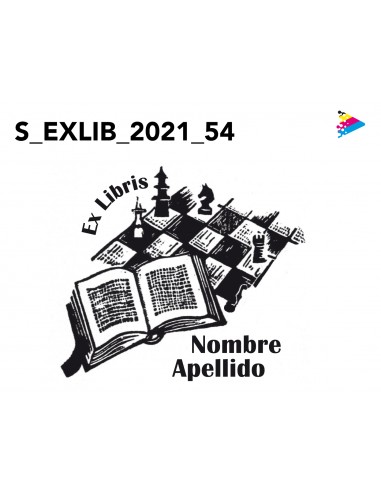 Sello Exlibris mod 21-054