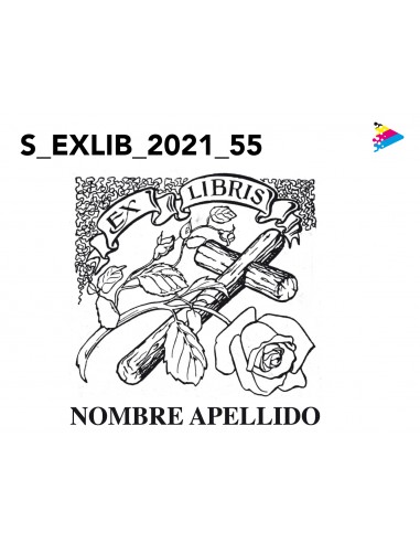 Sello Exlibris mod 21-055