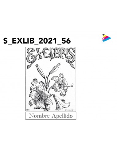 Sello Exlibris mod 21-056