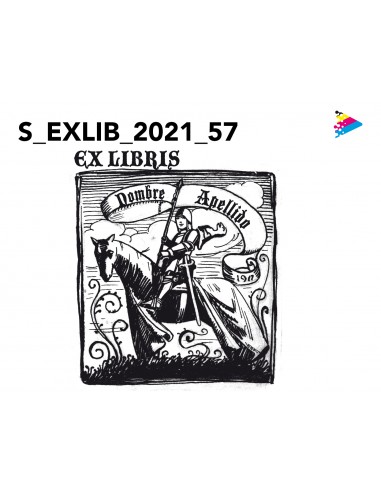 Sello Exlibris mod 21-057