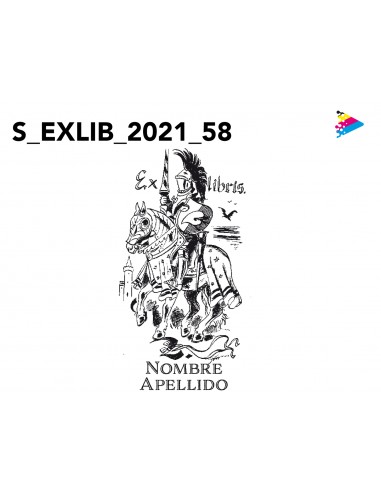 Sello Exlibris mod 21-058