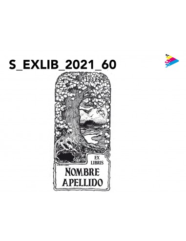 Sello Exlibris mod 21-060