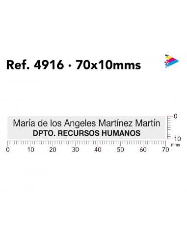 Trodat printy 4916. ArteSello. Ejemplo